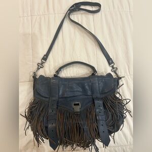 Proenza PS1 fringe size Medium in navy